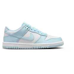 Grade School Shoes - Nike Dunk Low - White-Glacier Blue
