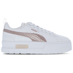 Grade School Shoes - Puma Mayze - White-Rose Gold