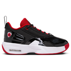 Grade School Shoes - Nike Max Aura - Black-Gym Red-White