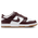 Nike Dunk Low - Grade School Shoes White-Burgundy Cruch-Gum Lt Brown