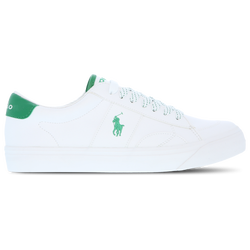 Grade School Shoes - Polo Ralph Lauren Ryley - White-Green