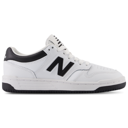 Grade School Shoes - New Balance 480 - White-Black