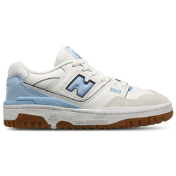 Grade School Shoes - New Balance 550 - White-Blue