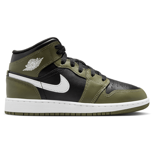 Scarpa Air Jordan 1 Mid - Ragazzi - Nero - DQ8423-092