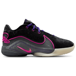 Grade School Shoes - Nike LeBron 22 - Black-Laser Fuschia-Dk Grey