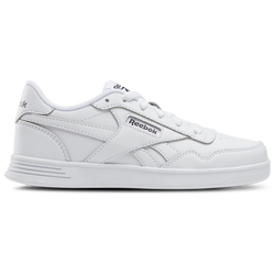 Grade School Shoes - Reebok Court Advance - White-White-White