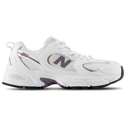 Grade School Shoes - New Balance 530 - White-Burgundy