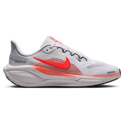 Grade School Shoes - Nike Pegasus 41 - White-Brt Crimson-Magic Ember