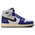 Jordan 1 High OG - Grade School Shoes White-Black-Neutral Grey