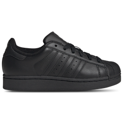 Grade School Shoes - adidas Superstar II - Black-Black-Black