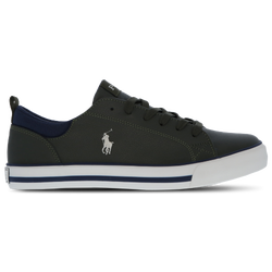 Grade School Shoes - Polo Ralph Lauren Prestyn - Olive-Navy