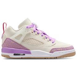 Grade School Shoes - Jordan Spizike Low - Pale Ivory-Fusion Red-Rush Fuchsia