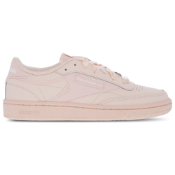 Grade School Shoes - Reebok Club C - Subtle Pink-White