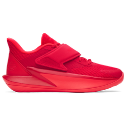 Grade School Shoes - Under Armour Curry D. Fox 2 - Red-Racer Red