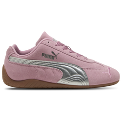 Grade School Shoes - Puma Speedcat - Poised Pink-Silver