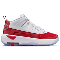 Grade School Shoes - Nike Jordan Max Aura - White-White-Gym Red