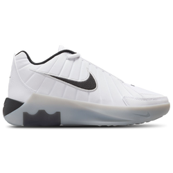 Grade School Shoes - Nike Lebron Witness 9 - White-Black-Neutral Grey