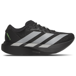 Grade School Shoes - adidas Adizero Evo SL - Black-Mtllc Silver-Signal Green