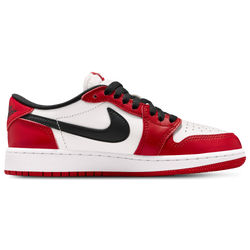 Grade School Shoes - Jordan 1 Retro Low - Varsity Red-Black-Summit White