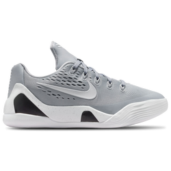 Grade School Shoes - Nike Stitches Low Em - Wolf Grey-White