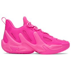 Grade School Shoes - Under Armour Curry 13 - Pink-Pink