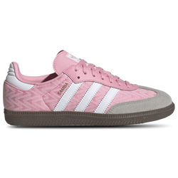 Grade School Shoes - adidas Samba OG - Lt Pink-White-Gum