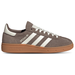 Grade School Shoes - adidas Handball Spezial - Earth Strata-Off White-Gum