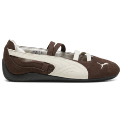 Grade School Shoes - Puma Speedcat Ballet - Chestnut Brown-Warm White