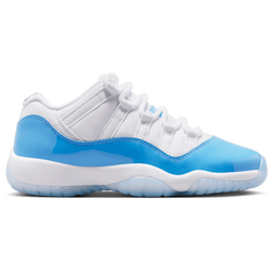 Grade School Shoes - Jordan Jordan 11 Retro Lo - White-Univ Blue-Black