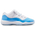 Jordan 11 Retro - Grade School Shoes White-Univ Blue-Black