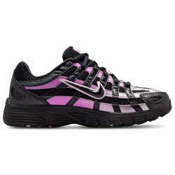 Grade School Shoes - Nike P-6000 - Black-Black-Pink Foam