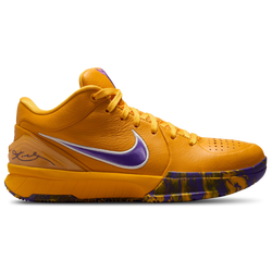 Grade School Shoes - Nike Kobe 4 - Purple-Gold