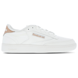 Grade School Shoes - Reebok Club C - Chalk-Rose Gold-Gentle Peach