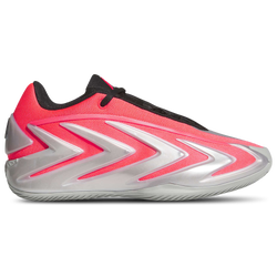 Grade School Shoes - adidas Anthony Edwards 3 - Lucid Red-Silver Metallic-Black