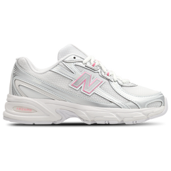 Grade School Shoes - New Balance 740 - Silver Metallic-Signal Pink