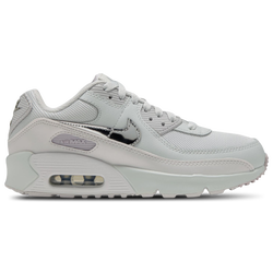 Grade School Shoes - Nike Air Max 90 - Photon Dust-Metallic Silver-Vast Grey