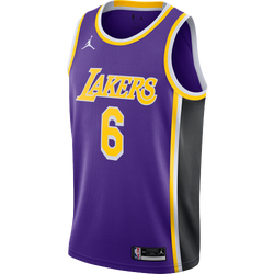 Men Jerseys/Replicas - Nike LeBron James Los Angeles Lakers - Field Purple