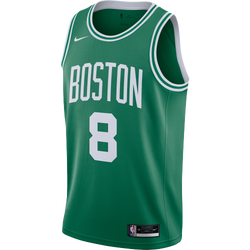 Men Jerseys/Replicas - Nike Kemba Walker - Clover-White