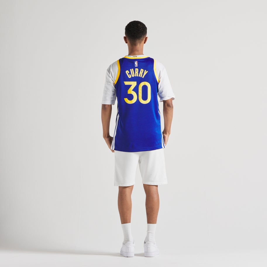 Nike Dri-FIT Stephen Curry Golden State Warriors NBA Swingman Jersey Image 5 of 5. Tap to open photo gallery.
