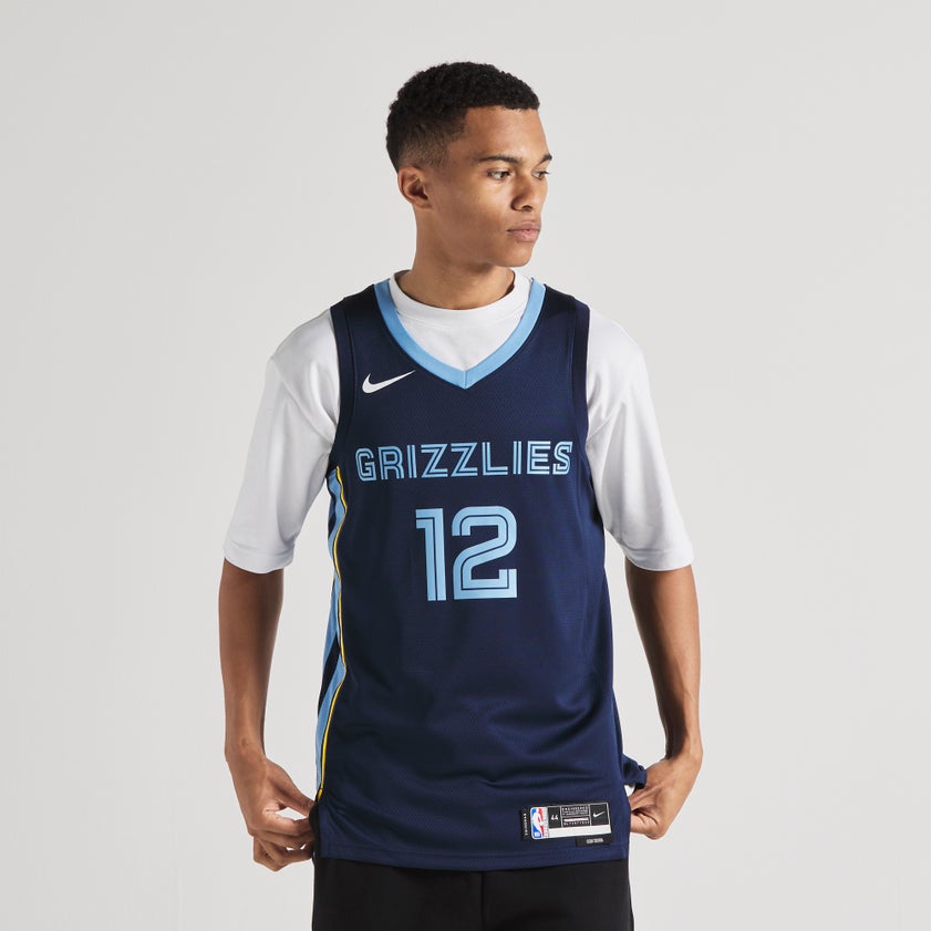 Nike Dri-FIT Ja Morant Memphis Grizzlies NBA Swingman Jersey Image 1 of 5. Tap to open photo gallery.