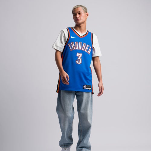 Nike Josh Giddey OKC Thunder NBA Jersey Image 2 of 6. Tap to open photo gallery.