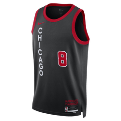 Men Jerseys/Replicas - Nike NBA CE Chicago Bulls Lavine Jersey - Black-Red