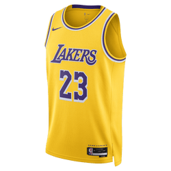 Men Jerseys/Replicas - Nike NBA L.A Lakers LeBron James Jersey - Amarillo-Amarillo