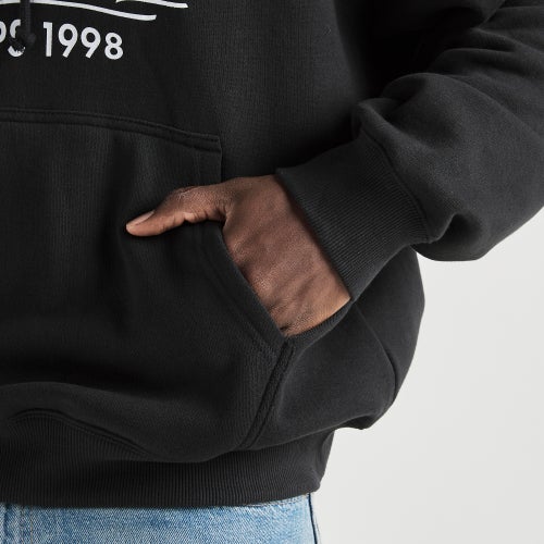 Mitchell & Ness Chicago Bulls Letterman Hoodie Image 3 of 6. Tap to open photo gallery.