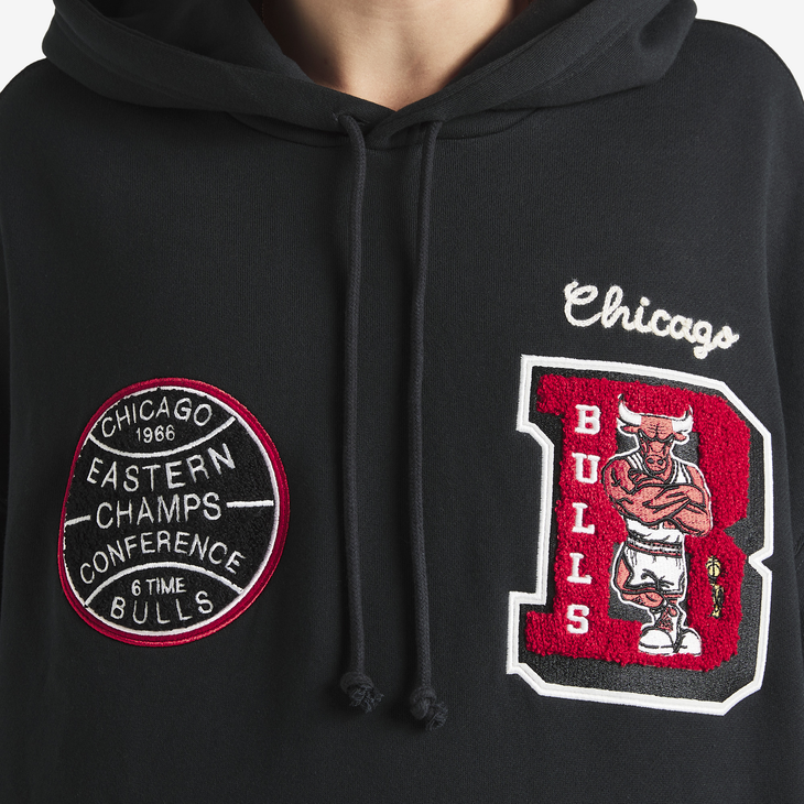 Mitchell & Ness Conference Chicago Bulls Hoodie Image 3 of 5. Tap to open photo gallery.