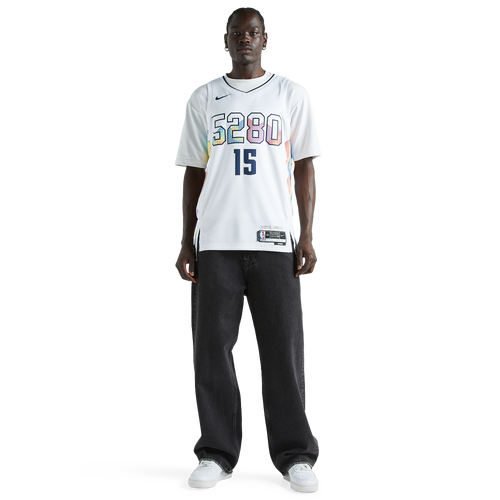 Nike Dri-FIT Nikola Jokic Denver Nuggets NBA Swingman Jersey Image 2 of 4. Tap to open photo gallery.
