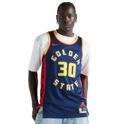 Men Jerseys/Replicas - Nike Dri-FIT Stephen Curry Golden State Warriors NBA Swingman Jersey - College Navy