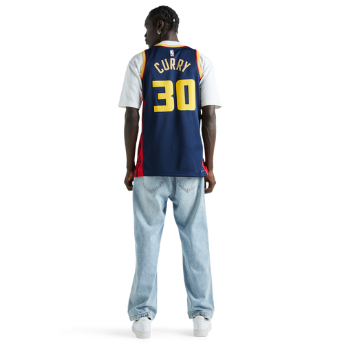 Nike Dri-FIT Stephen Curry Golden State Warriors NBA Swingman Jersey Image 3 of 4. Tap to open photo gallery.