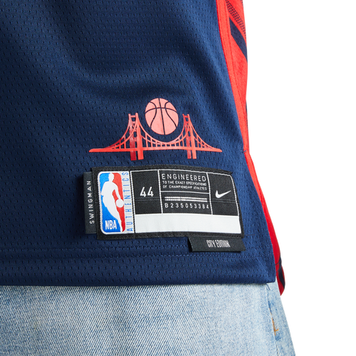 Nike Dri-FIT Stephen Curry Golden State Warriors NBA Swingman Jersey Image 4 of 4. Tap to open photo gallery.