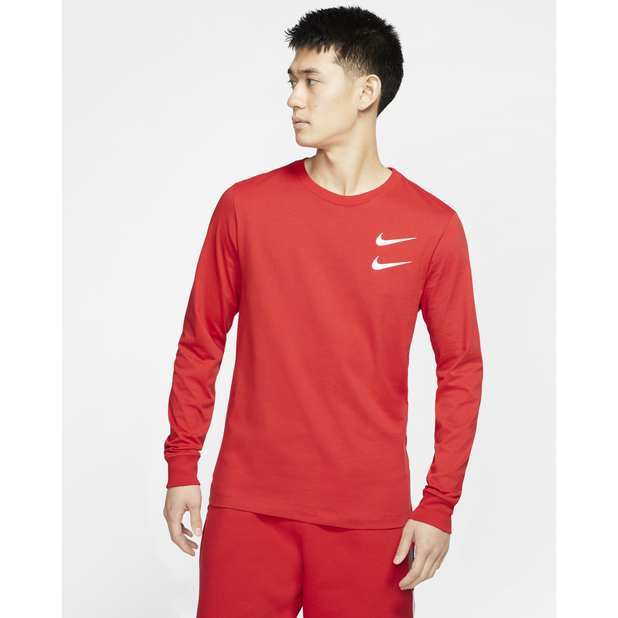 nike swoosh t shirt mens